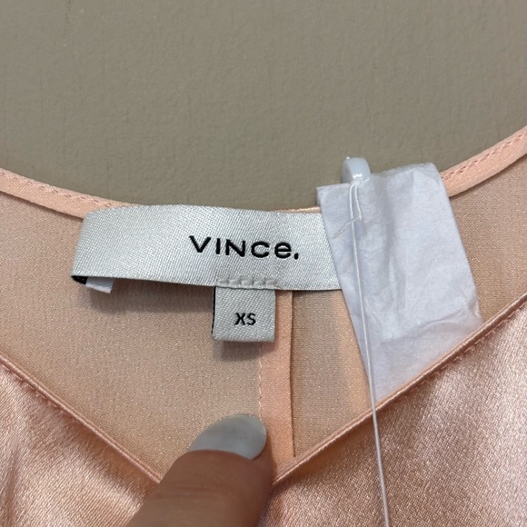 VINCE 100% Silk Cami Tank Top - Picture 3 of 5